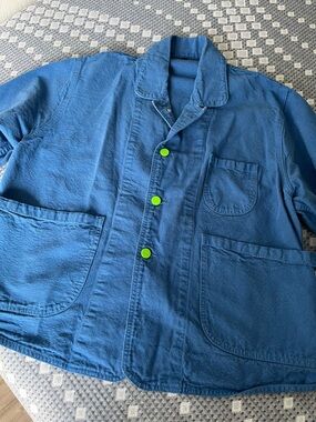 Blue Women’s Utility Jacket - Casual Workwear
